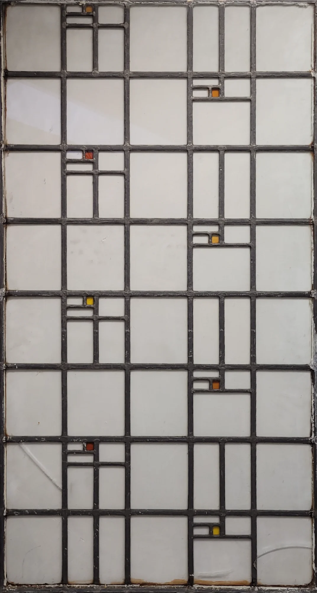 Blank glas met details