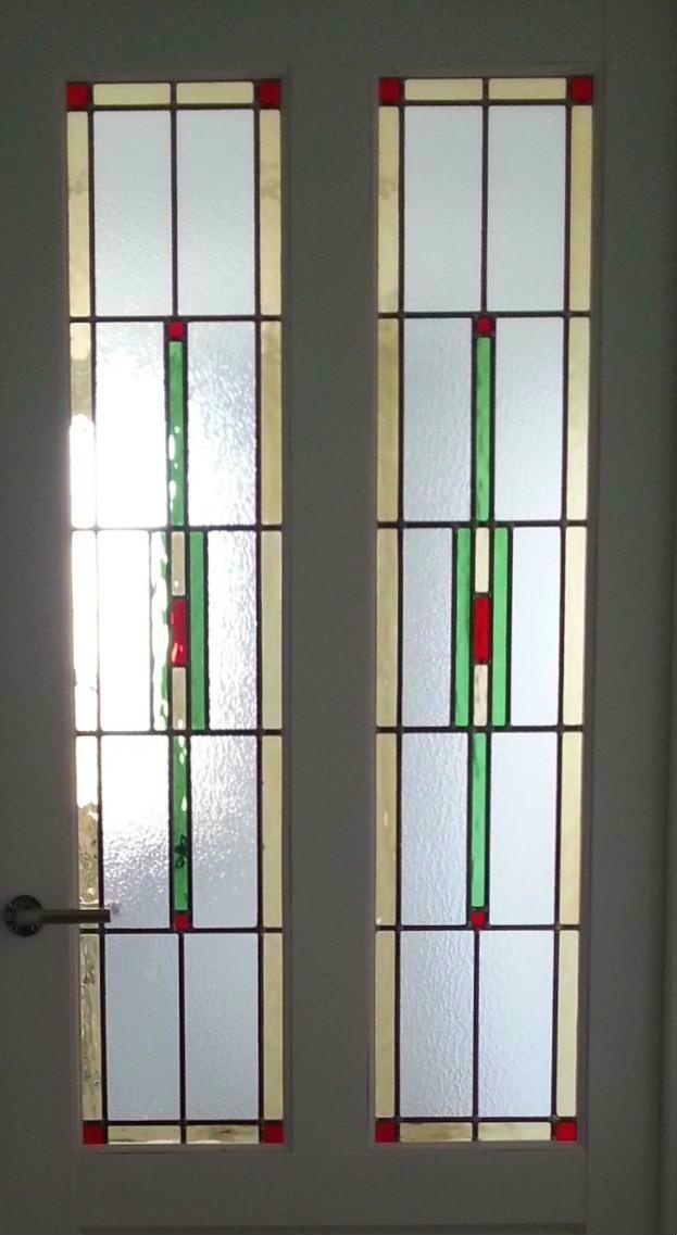 Porte interne - Vetro figurato geometrico